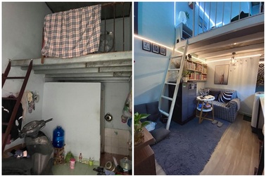 Cải tạo nhà cũ chỉ 2 triệu đồng, 9x Sài Gòn khiến kiến trúc sư bái phục