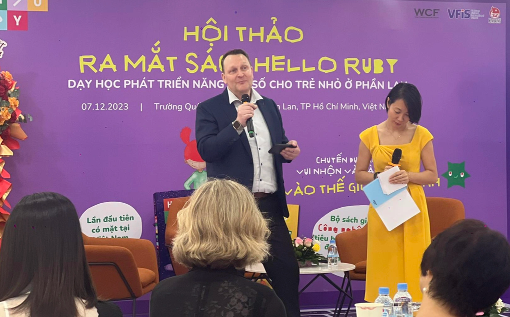 Chuyên gia Phần Lan: Giáo dục số không phải nhét thật nhiều kỹ năng! - 1 Chuyên gia Phần Lan: Giáo dục số không phải nhét thật nhiều kỹ năng! - 1