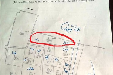 “Hô biến” cả nghìn m2 đất trồng cây lâu năm thành đất ở tại Thanh Hóa?