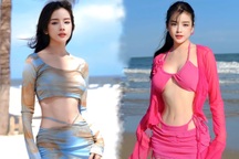 DJ Mie bất ngờ diện bikini khoe đường cong nóng bỏng