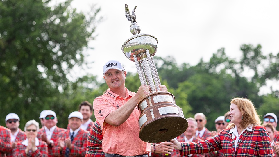 Jason Kokrak vô địch giải Charles Schwab Challenge 2021 - 1 Jason Kokrak vô địch giải Charles Schwab Challenge 2021 - 1
