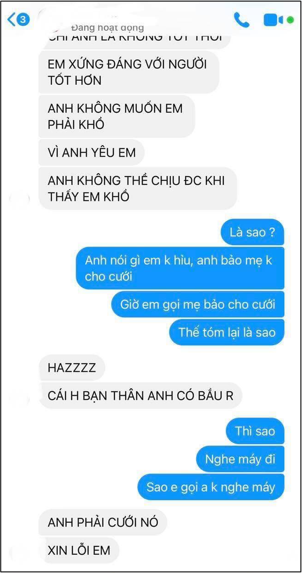 Bạn thân anh có bầu rồi, anh phải cưới nó, xin lỗi em - 2 Bạn thân anh có bầu rồi, anh phải cưới nó, xin lỗi em - 2