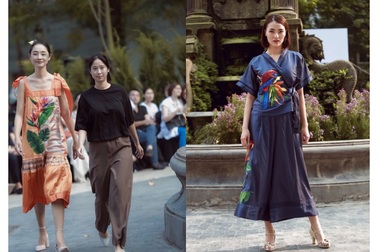 Chiêm ngưỡng hai bộ sưu tập lấy cảm hứng nhiệt đới của Cao Duy và Nhi Hoàng