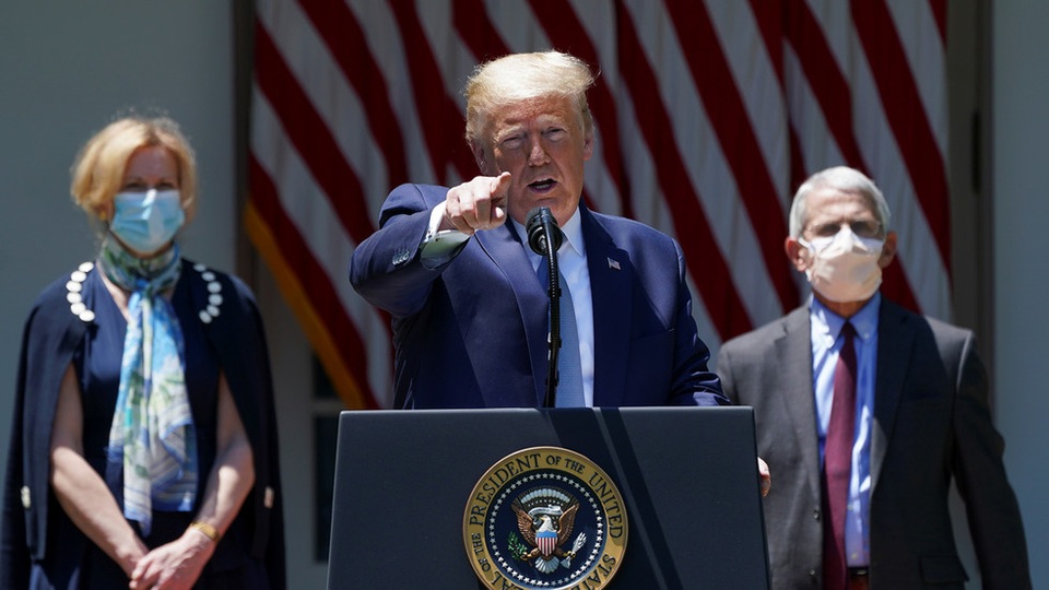 Ông Trump “phản pháo” Trung Quốc về cáo buộc bôi nhọ - 1 Ông Trump “phản pháo” Trung Quốc về cáo buộc bôi nhọ - 1