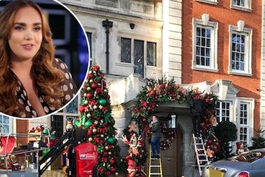 Con gái tỷ phú F1 chi bộn tiền trang hoàng nhà cửa dịp Giáng sinh