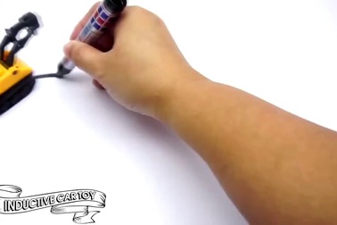 Ô tô chạy theo nét vẽ