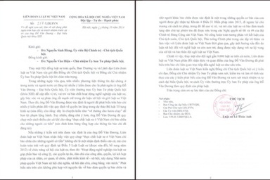 Liên đoàn Luật sư: “Phát biểu của ĐB Đỗ Văn Đương mang tính quy chụp”