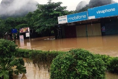 Quảng Bình tiếp tục mưa lớn, nguy cơ lũ lụt tái diễn