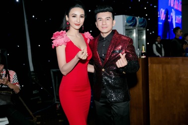 Hoa hậu Ngọc Diễm mê anh Bo Đan Trường như “điếu đổ”