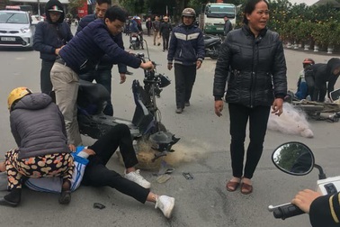 Công an Thanh Hóa bác thông tin CSGT ném "bùi nhùi" khiến học sinh ngã