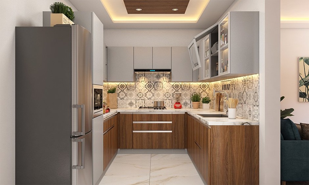 7 mẹo ánh sáng giúp bếp nhỏ bất ngờ rộng thoáng hơn - 2 7 mẹo ánh sáng giúp bếp nhỏ bất ngờ rộng thoáng hơn - 2