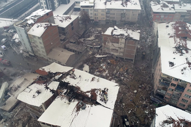 Liên Hợp Quốc kích hoạt hàng loạt vệ tinh sau trận động đất ở Thổ Nhĩ Kỳ