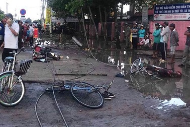 Vụ dây điện đứt, 2 học sinh tử vong: Nguyên nhân do sét đánh