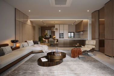 Cảm hứng sáng tạo trong căn hộ 1-2 phòng ngủ tại Thu Thiem Zeit River