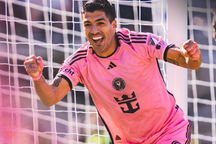 Luis Suarez giúp Inter Miami chiến thắng trong ngày vắng mặt Messi