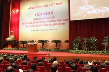 Hội nghị toàn quốc quán triệt Nghị quyết TW 4