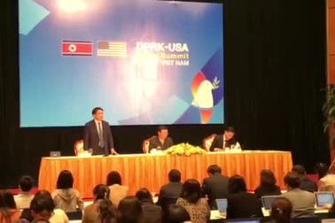 Chủ tịch Hà Nội thông tin tại họp báo quốc tế Thượng đỉnh Mỹ - Triều