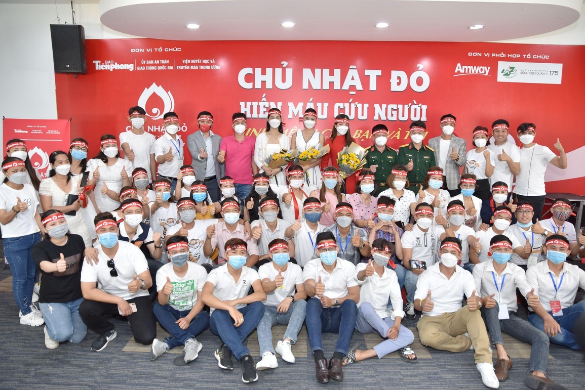 Amway Việt Nam đồng hành cùng chương trình Hiến máu Chủ nhật Đỏ lần thứ 14 - 1 Amway Việt Nam đồng hành cùng chương trình Hiến máu Chủ nhật Đỏ lần thứ 14 - 1