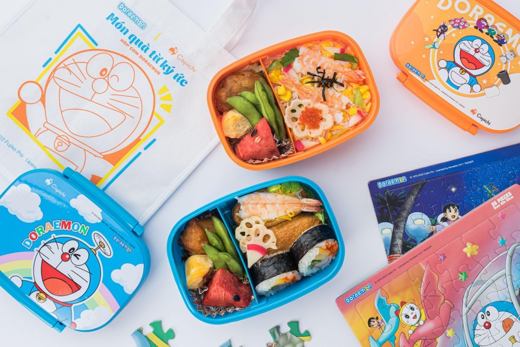 Ra mắt hộp cơm bento Doraemon dinh dưỡng cho trẻ em Việt - 2 Ra mắt hộp cơm bento Doraemon dinh dưỡng cho trẻ em Việt - 2