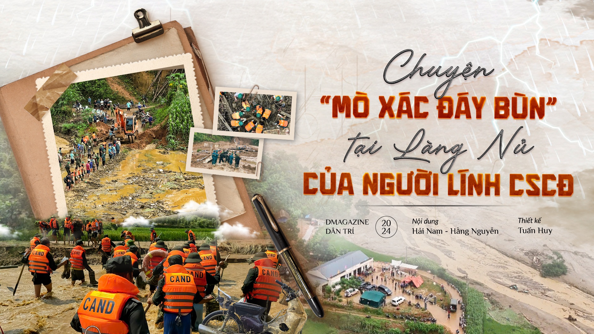 Chuyện "mò xác đáy bùn" tại Làng Nủ của người lính CSCĐ