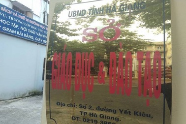 Hà Giang: Đặt camera giám sát hoạt động 24/24h khu vực làm thi