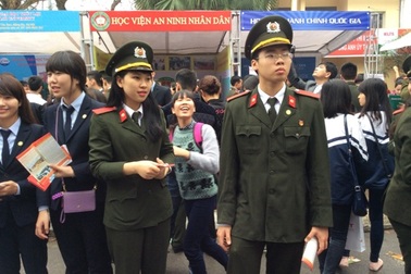 Điểm chuẩn vào trường Cao đẳng công an khối C cao nhất là 29,5