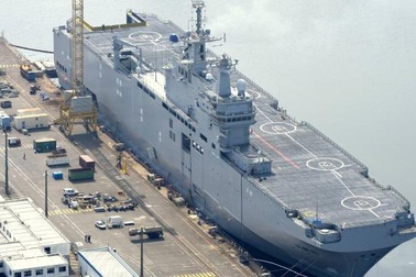 Pháp khó bán chiến hạm Mistral sau vụ hủy hợp đồng với Nga
