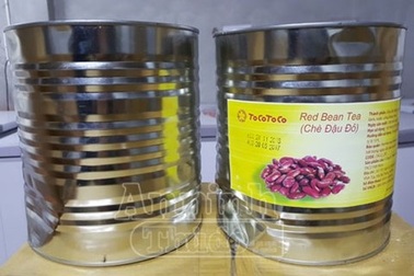 Thu giữ 2 tấn nguyên liệu làm chè Tocotoco không rõ nguồn gốc xuất xứ