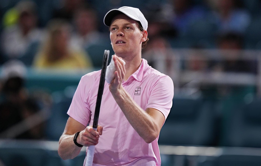 Sinner phá kỷ lục của Djokovic, thị uy sức mạnh ở Miami - 1