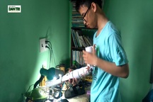 Sáng 13/5, nam sinh Quảng Trị dự thi khoa học quốc tế tại Mỹ được phỏng vấn visa lần 3