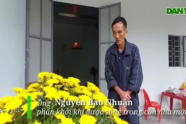 Bạn đọc Dân trí giúp đỡ người đàn ông "ruột để ngoài da" có nhà mới đón Tết