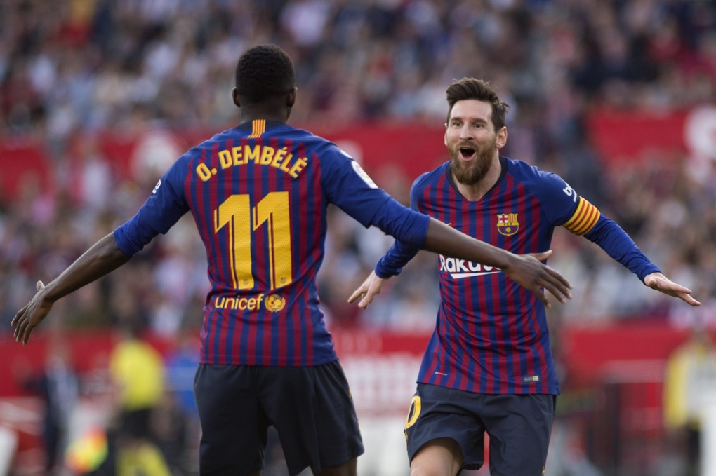 Dembele mách nước đội tuyển Pháp cách để khóa chặt Messi - 1 Dembele mách nước đội tuyển Pháp cách để khóa chặt Messi - 1