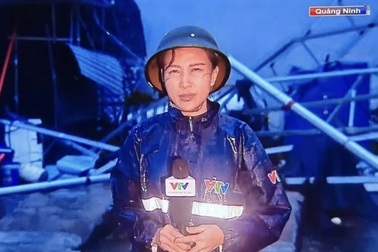 MC Quỳnh Hoa VTV kể 7 tiếng ghi hình trong tâm bão Yagi: "Quá khủng khiếp"