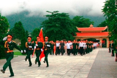 An táng 59 hài cốt liệt sĩ quân tình nguyện Việt Nam