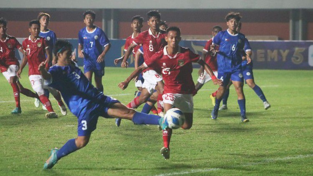 U16 Indonesia đánh bại Philippines, bám sát U16 Việt Nam ở giải Đông Nam Á - 1 U16 Indonesia đánh bại Philippines, bám sát U16 Việt Nam ở giải Đông Nam Á - 1
