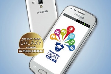 Samsung tấn công thị trường smartphone giá rẻ