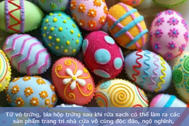 Những công dụng bất ngờ của vỏ trứng