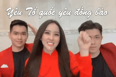 Điệu nhảy "Yêu Tổ quốc, yêu đồng bào" đang là trào lưu trên mạng xã hội