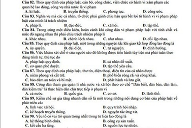 Thí sinh phải học như thế nào để đạt điểm thi cao môn GDCD?