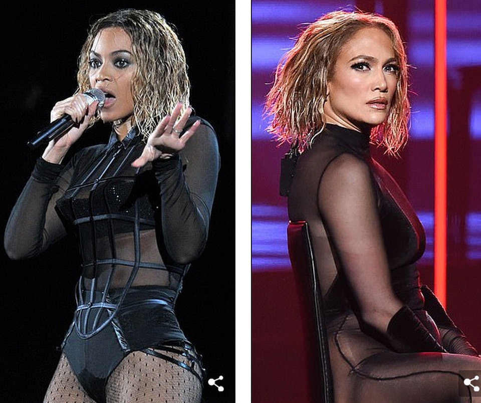 Fans tố Jennifer Lopez bắt chước màn diễn của Beyonce - 1 Fans tố Jennifer Lopez bắt chước màn diễn của Beyonce - 1