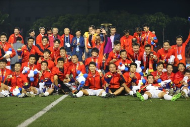 Đại thắng trước U22 Indonesia, U22 Việt Nam lần đầu tiên vô địch SEA Games