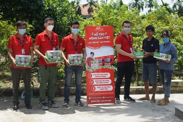 J&T Express nối dài hành trình hỗ trợ tiêu thụ nông sản Việt