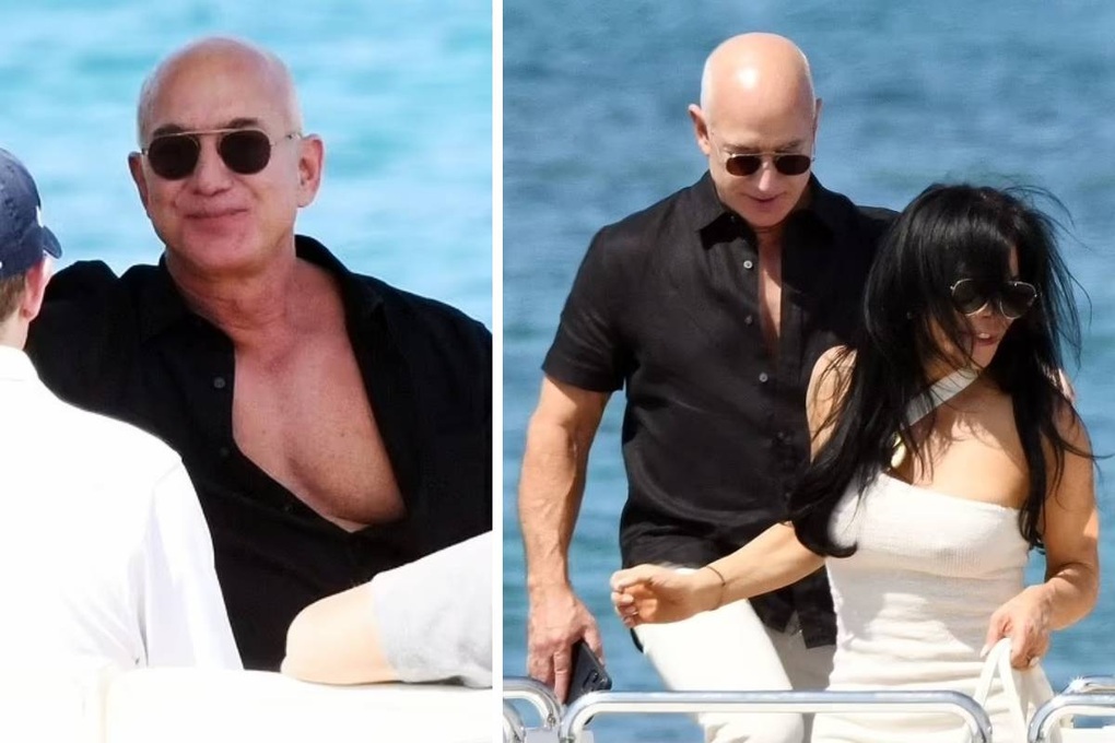 Tỷ phú Jeff Bezos và hôn thê cùng khoe khéo vòng một đẹp... bốc lửa - 2 Tỷ phú Jeff Bezos và hôn thê cùng khoe khéo vòng một đẹp... bốc lửa - 2