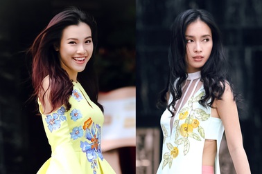 Ái Phương, Hoàng Oanh "kết đôi" dạo phố