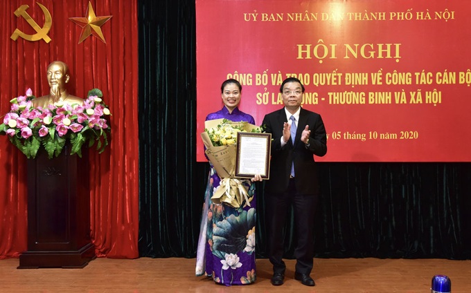 Bổ nhiệm Giám đốc Sở Lao động, Thương binh và Xã hội thành phố Hà Nội - Ảnh 1. Bổ nhiệm Giám đốc Sở Lao động, Thương binh và Xã hội thành phố Hà Nội - Ảnh 1.