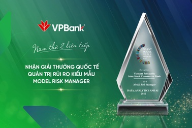 VPBank nhận giải thưởng quốc tế về quản trị rủi ro nhờ thành tựu chuyển đổi số