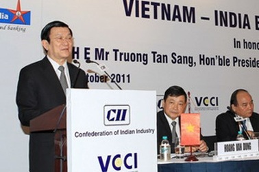 Chủ tịch nước dự Diễn đàn DN Việt Nam-Ấn Độ 