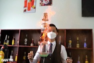 Màn pha chế Cocktail "bốc lửa" đạt giải nhất của thầy giáo 9x trường nghề