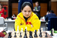 Đánh bại Uzbekistan, cờ vua nữ Việt Nam lên vị trí thứ 17 ở Olympiad