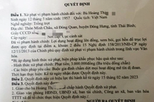 Xử phạt người phụ nữ xem bói, gọi hồn, áp vong